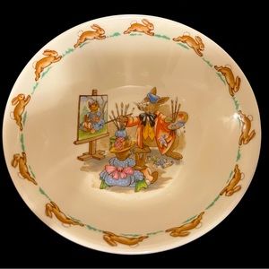 Royal Doulton 6” Bunnykin Bowl